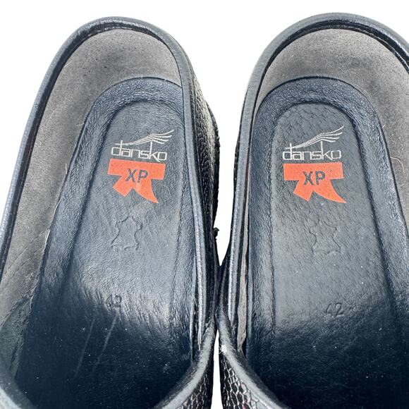 Dansko Professional XP Tooled Clog‎ Women's EU 42 11.5-12 Black Slip Resistant - Picture 8 of 15
